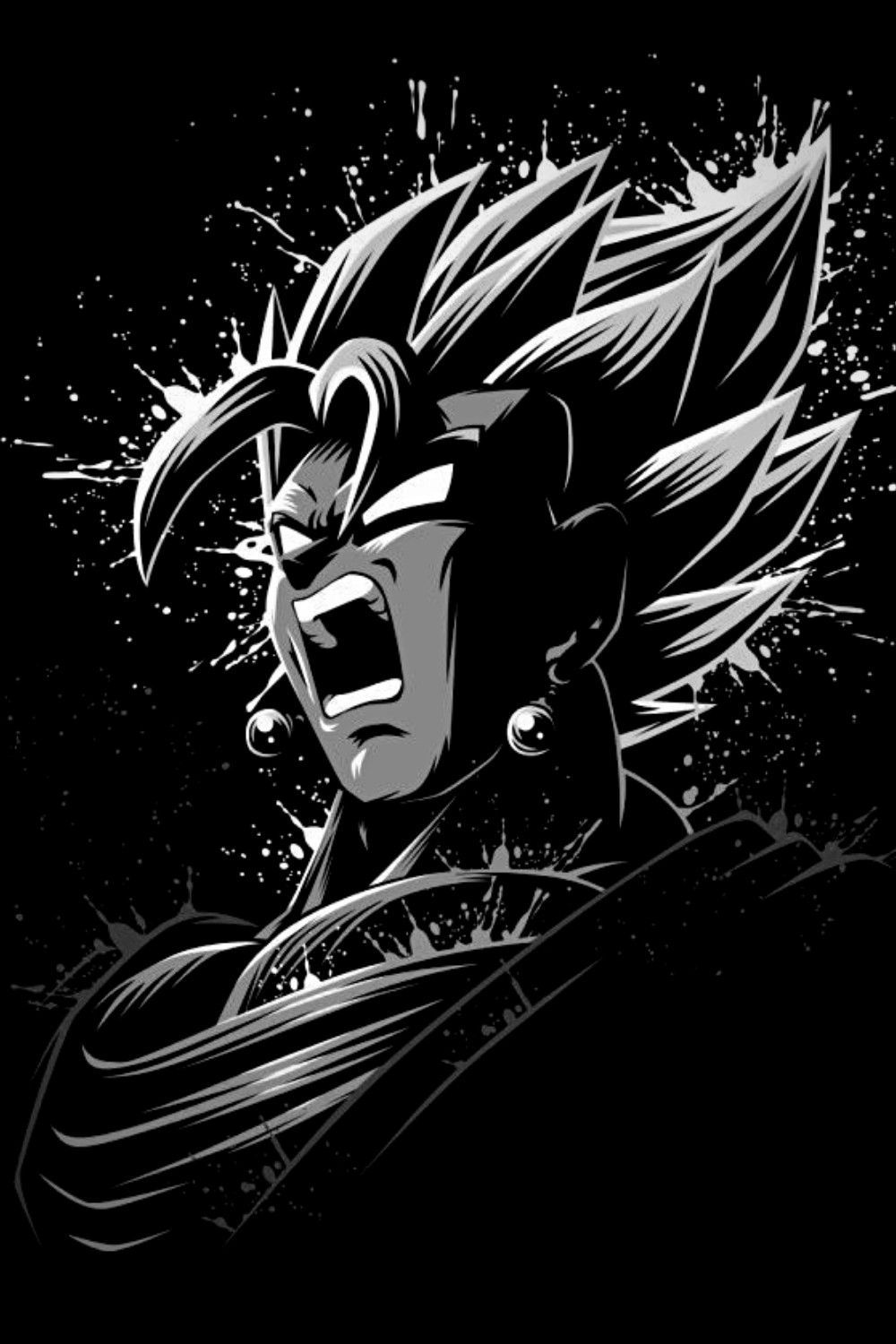 1000x1500 Super Vegito SSJ blue