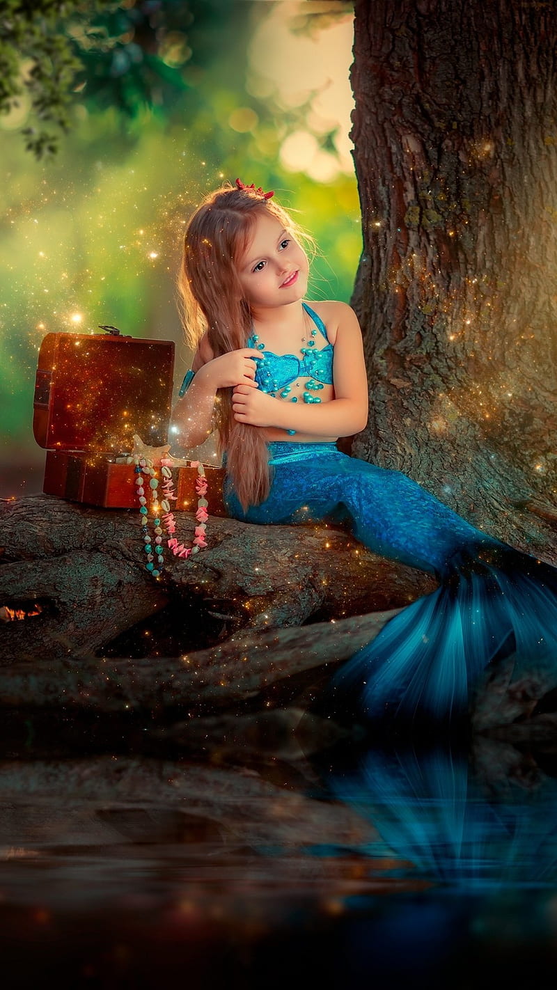 800x1422 HD little girl wallpaper