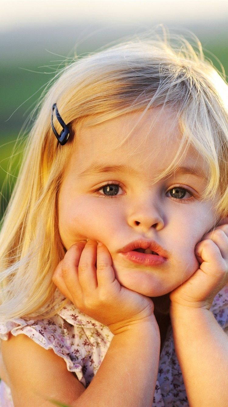 750x1334 Cute Baby Girl 750x1334 IPhone 8 7 6 6S Wallpaper, Background, Picture, Image