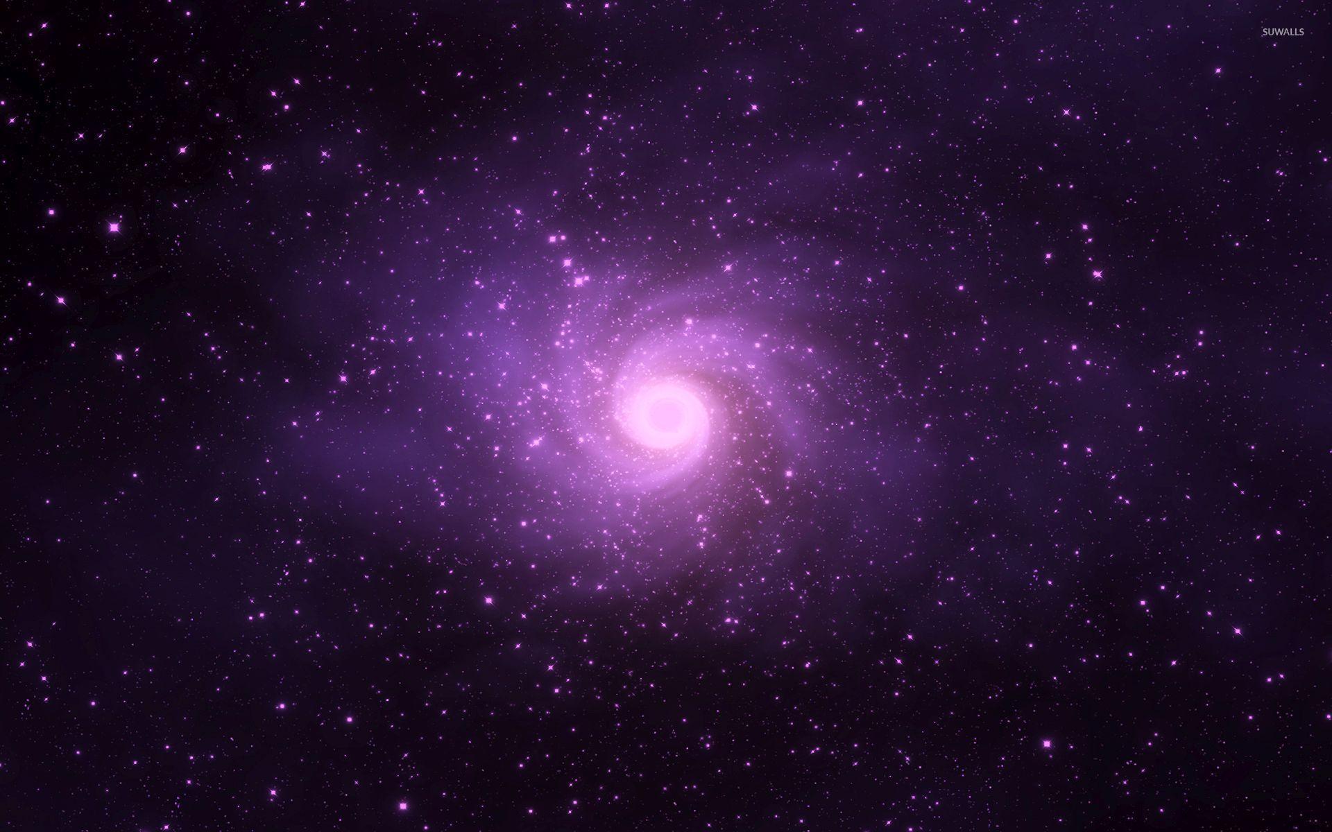 1920x1200 Purple spiral galaxy wallpaper wallpaper