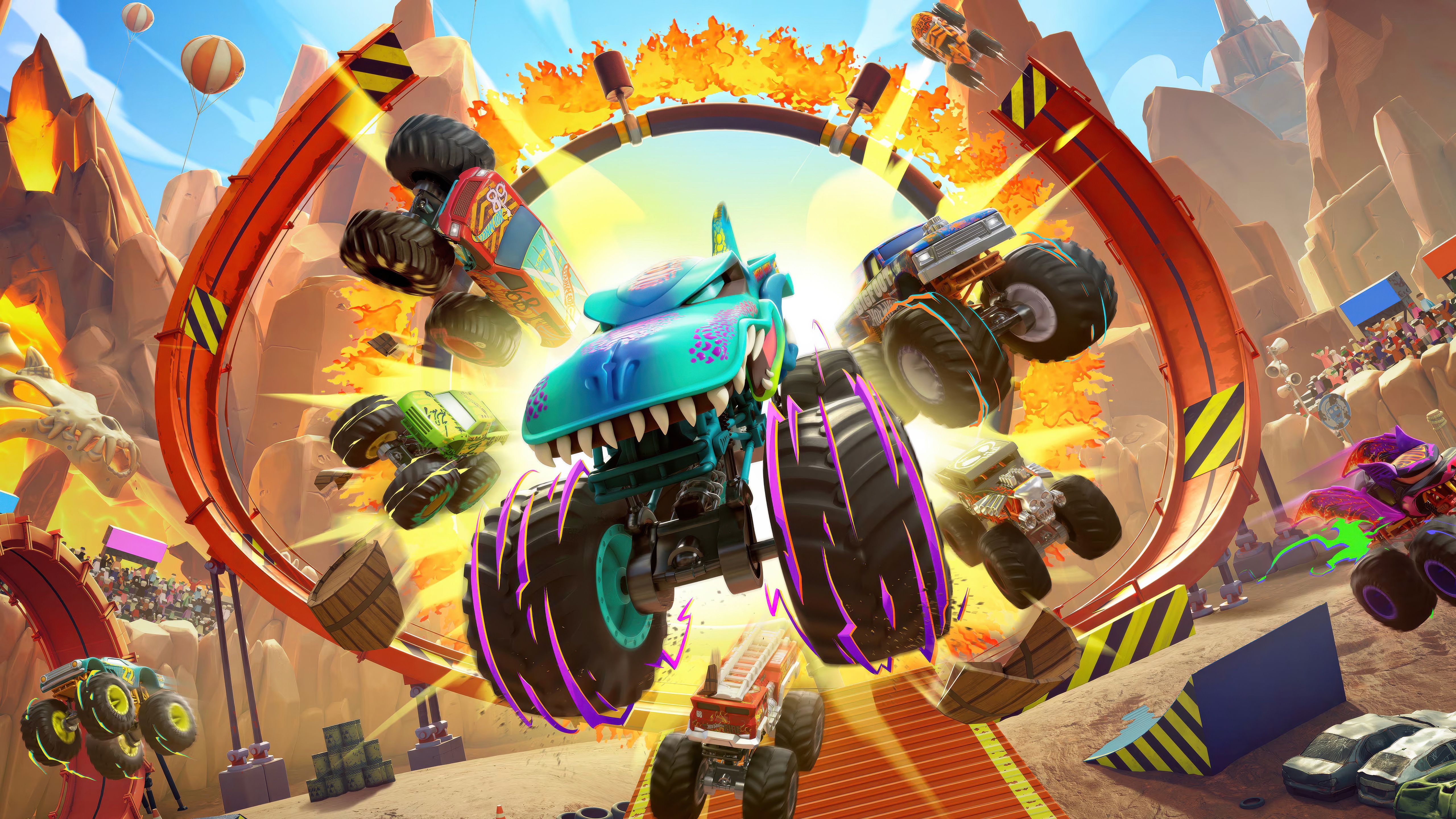 5120x2880 Hot Wheels Monster Trucks Stunt Mayhem Wallpaper, HD Games Wallpaper, 4k Wallpaper, Image, Background, Photos and Picture