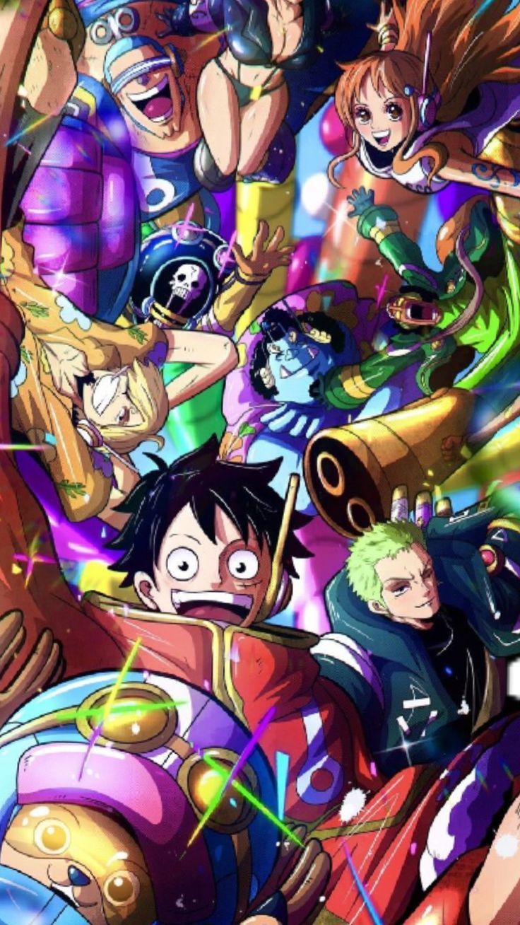 736x1308 One Piece Anime Characters Poster. Jojo's bizarre adventure part 5 wallpaper, One piece whole crew wallpaper, One piece wallpaper iphone