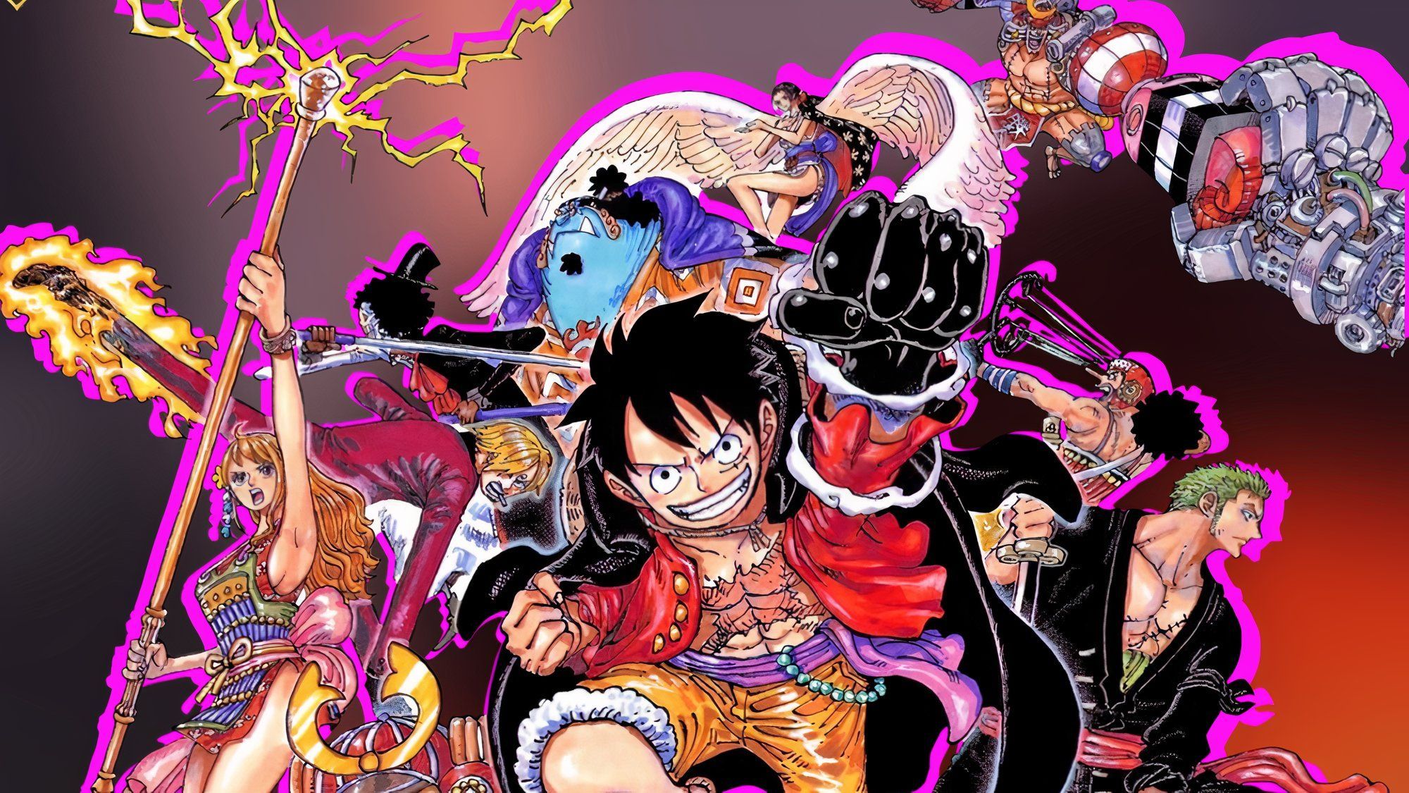 2000x1125 One Piece: Oda Unleashes The True Power Of The Straw Hat Yonko Crew