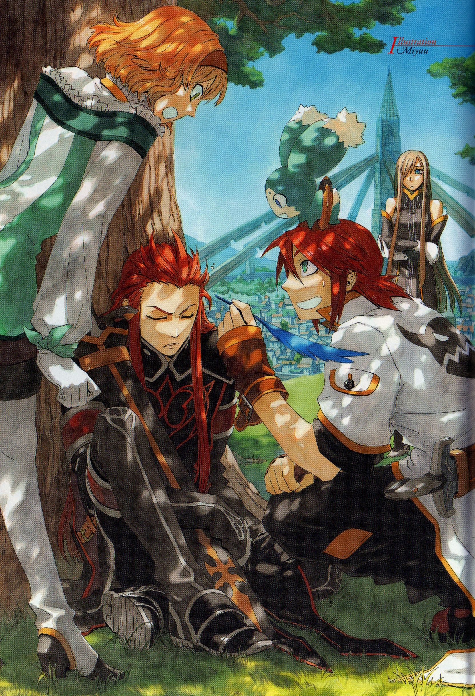 1663x2435 Tales of the Abyss Mobile Wallpaper by Namco Anime Image Board