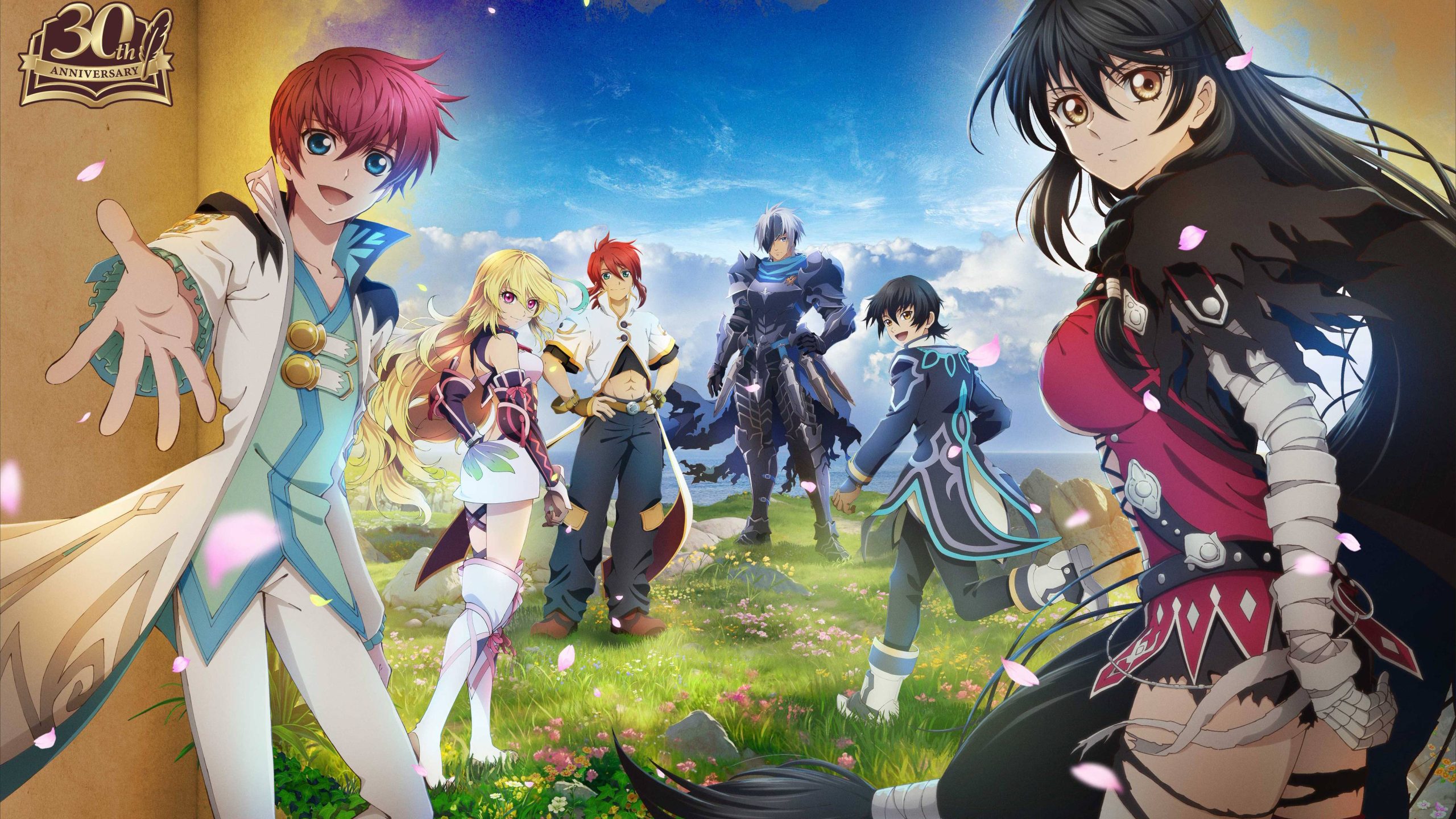 2560x1440 Tales Of Series 30th Anniversary Art Features Velvet, Alphen, Luke & More