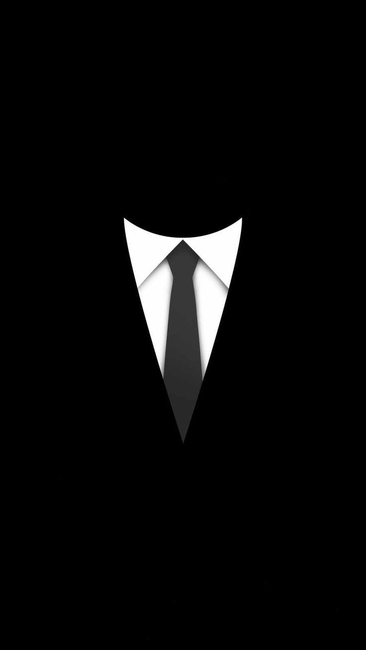 736x1308 The Black Suit iPhone Wallpaper