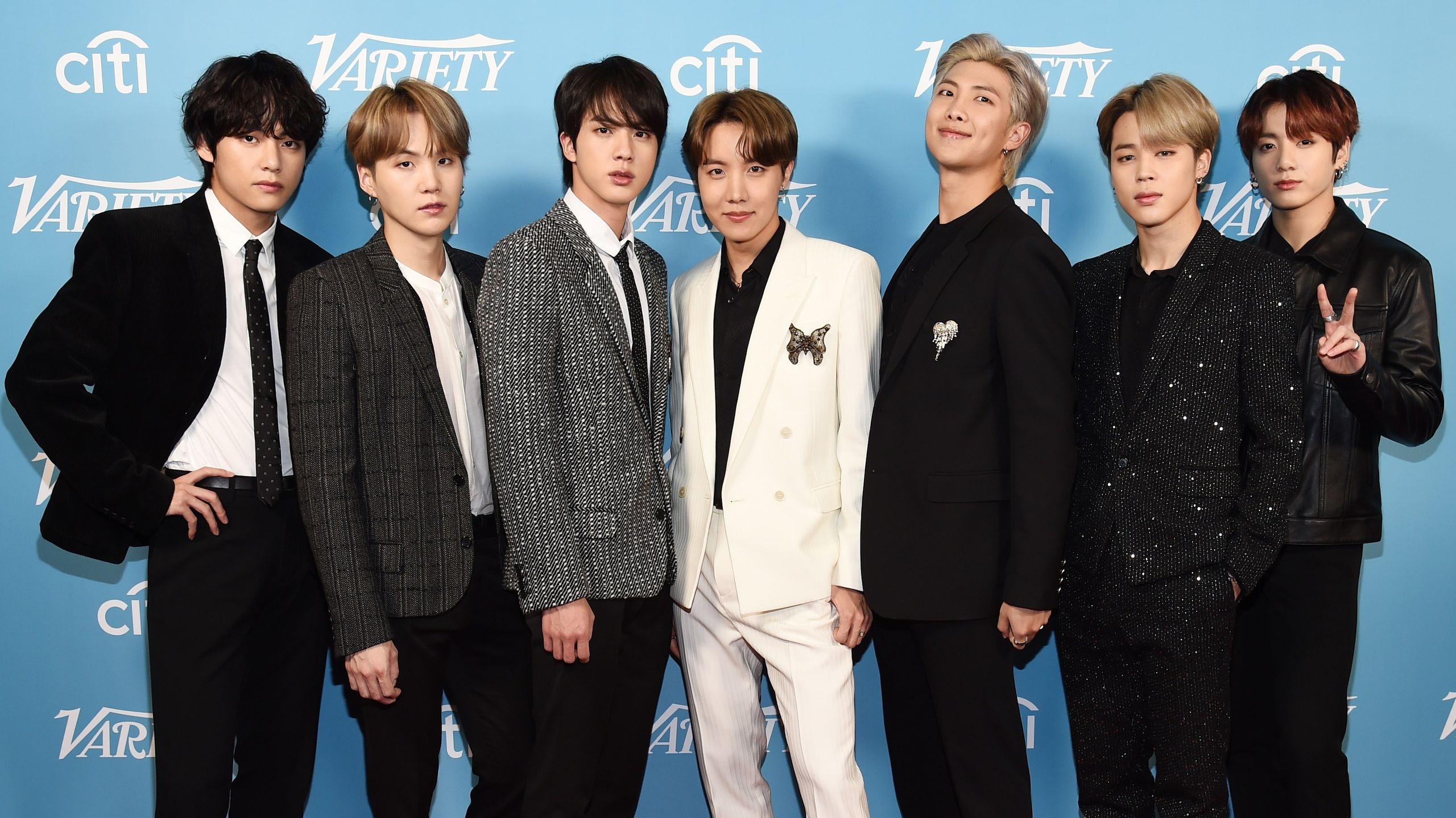 2560x1440 BTS Suits Up in One of Their Favorite French Designer Labels