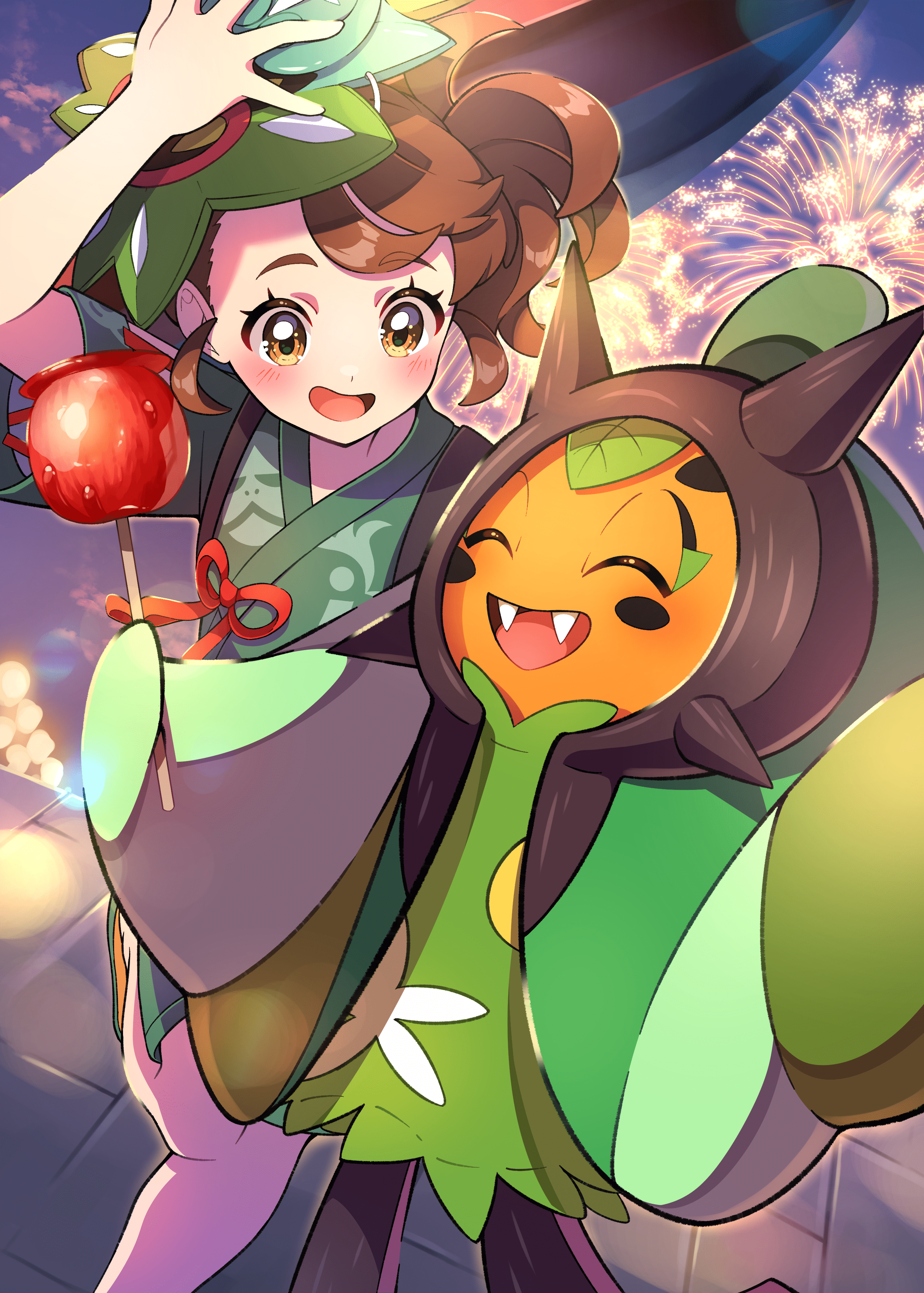 2591x3624 Ogerpon Wallpaper