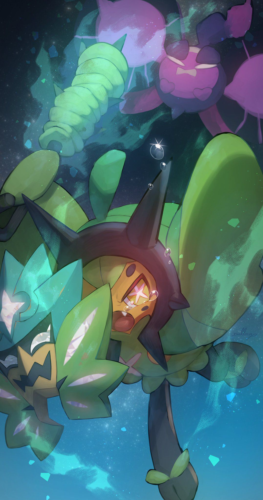 1077x2048 Ogerponémon Scarlet & Violet: The Hidden Treasure of Area Zero Anime Image Board