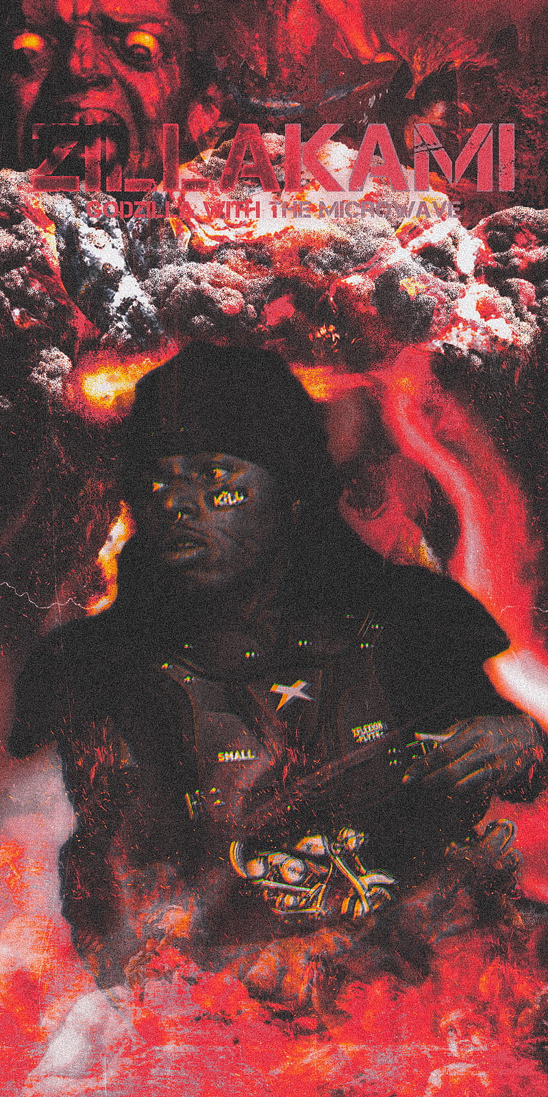 800x1600 Zillakami, city morgue, godzilla, hikari ultra, metal, sosmula, trap, trapmetal, HD phone wallpaper