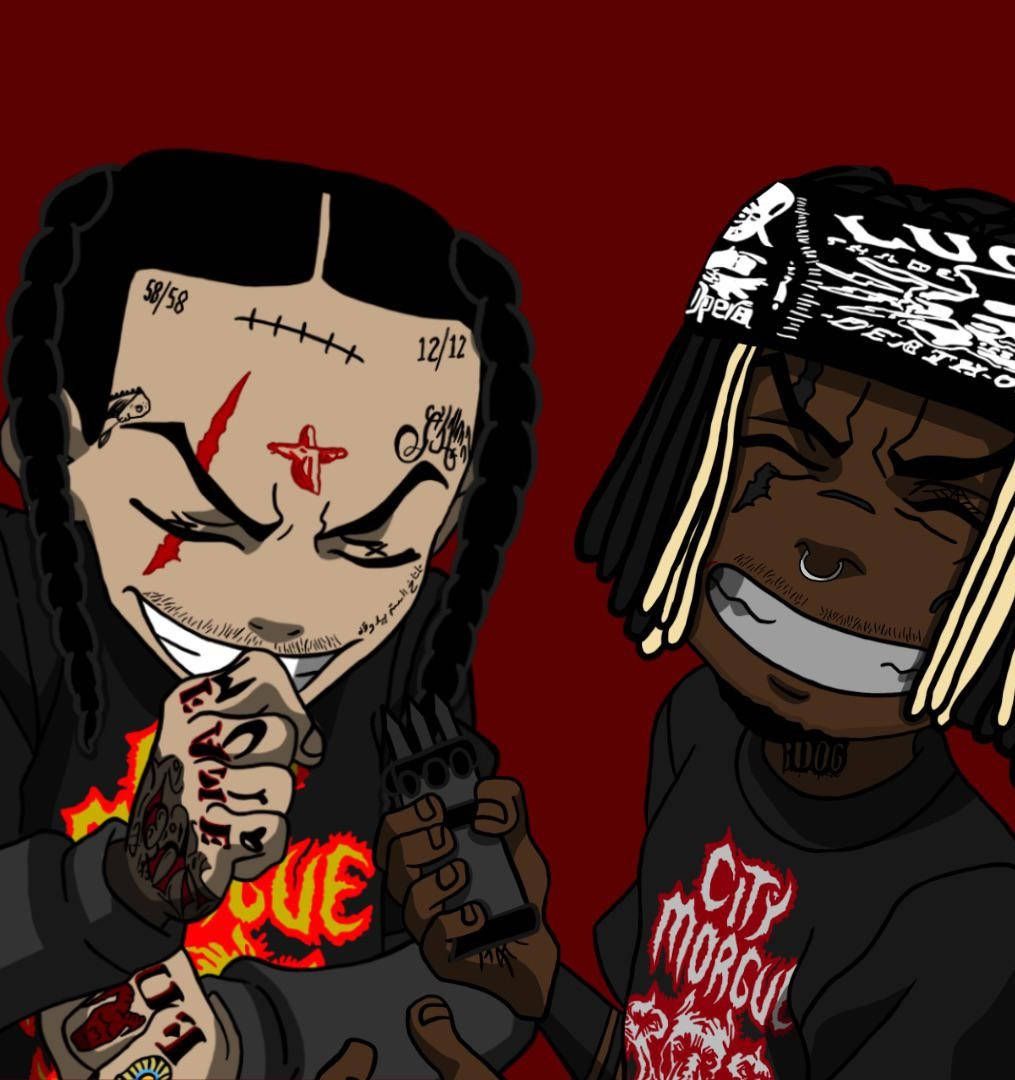 1015x1080 Download Hip Hop Artist Zillakami Captivates the Crowd Wallpaper