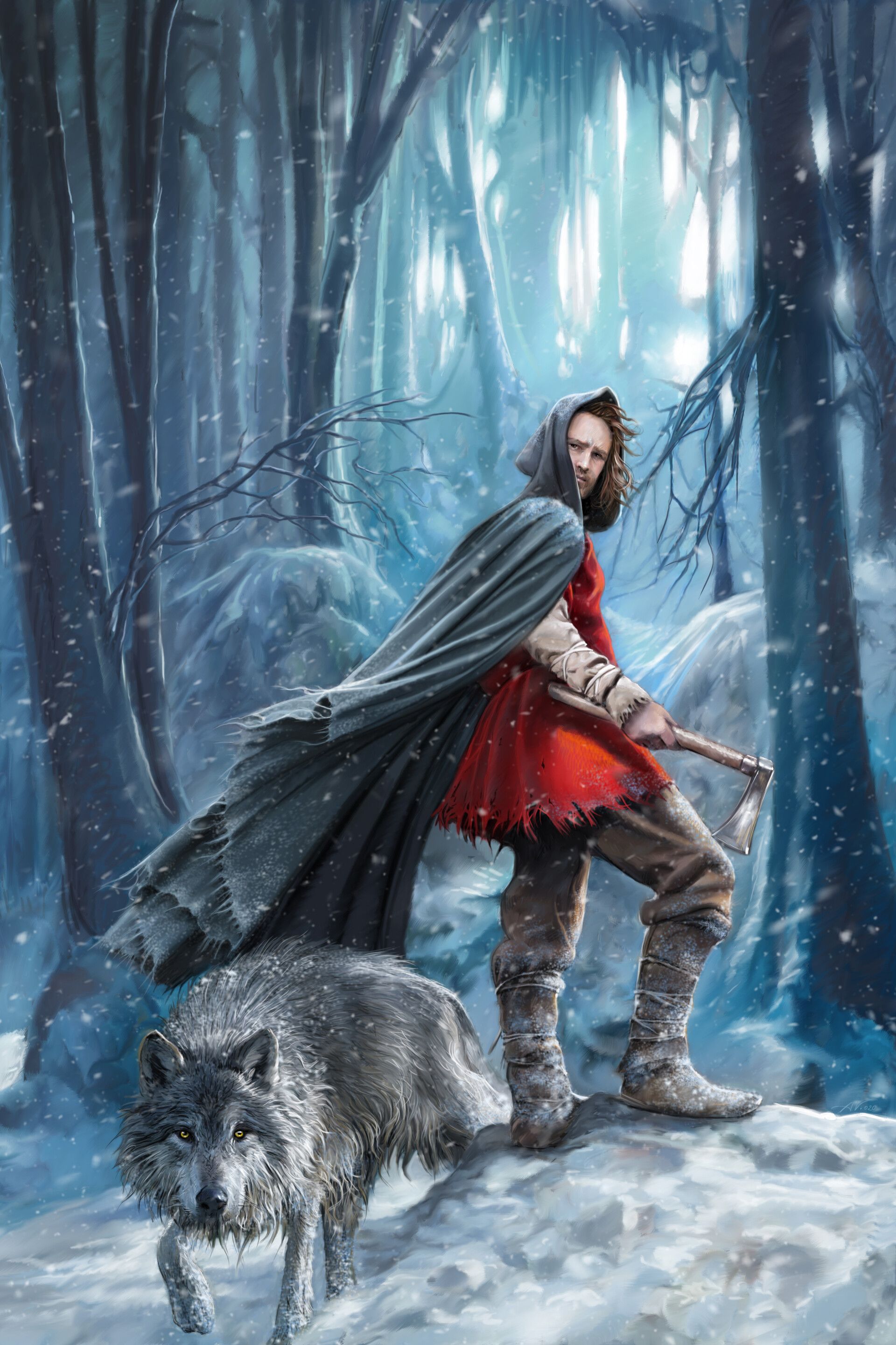 1920x2881 Antonello Venditti BOOK for ROBIN HOBB Farseer Trilogy