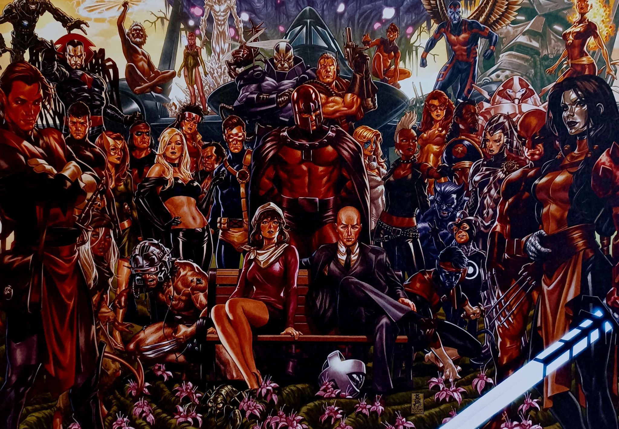 2048x1419 X Men House Of X By Mark Brooks 9.5x14.25 Art Poster Print New Marvel Comics