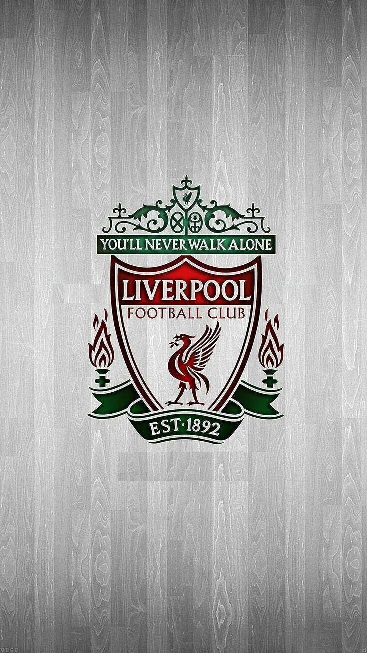 736x1308 LFC Logo Wallpaper