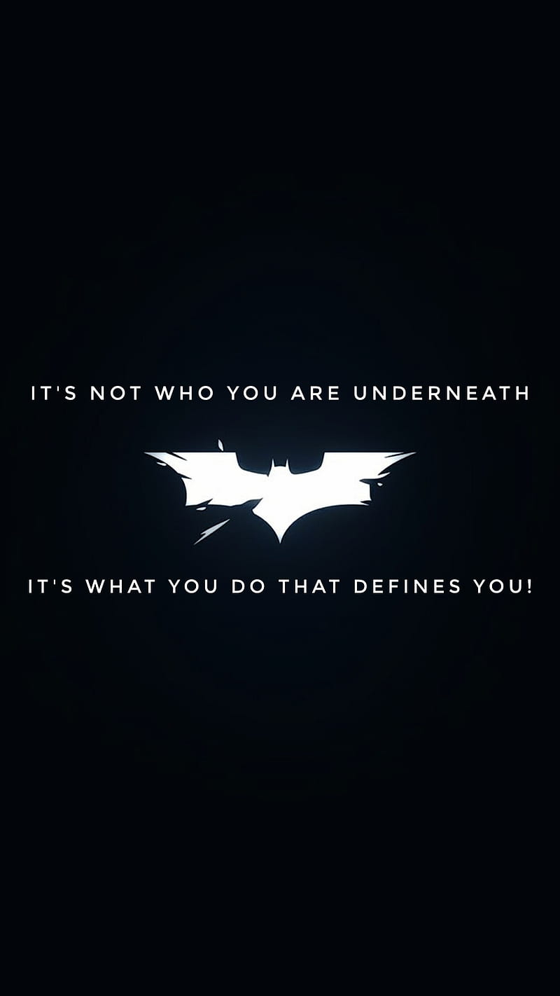 800x1422 Batman, quotes, HD phone wallpaper