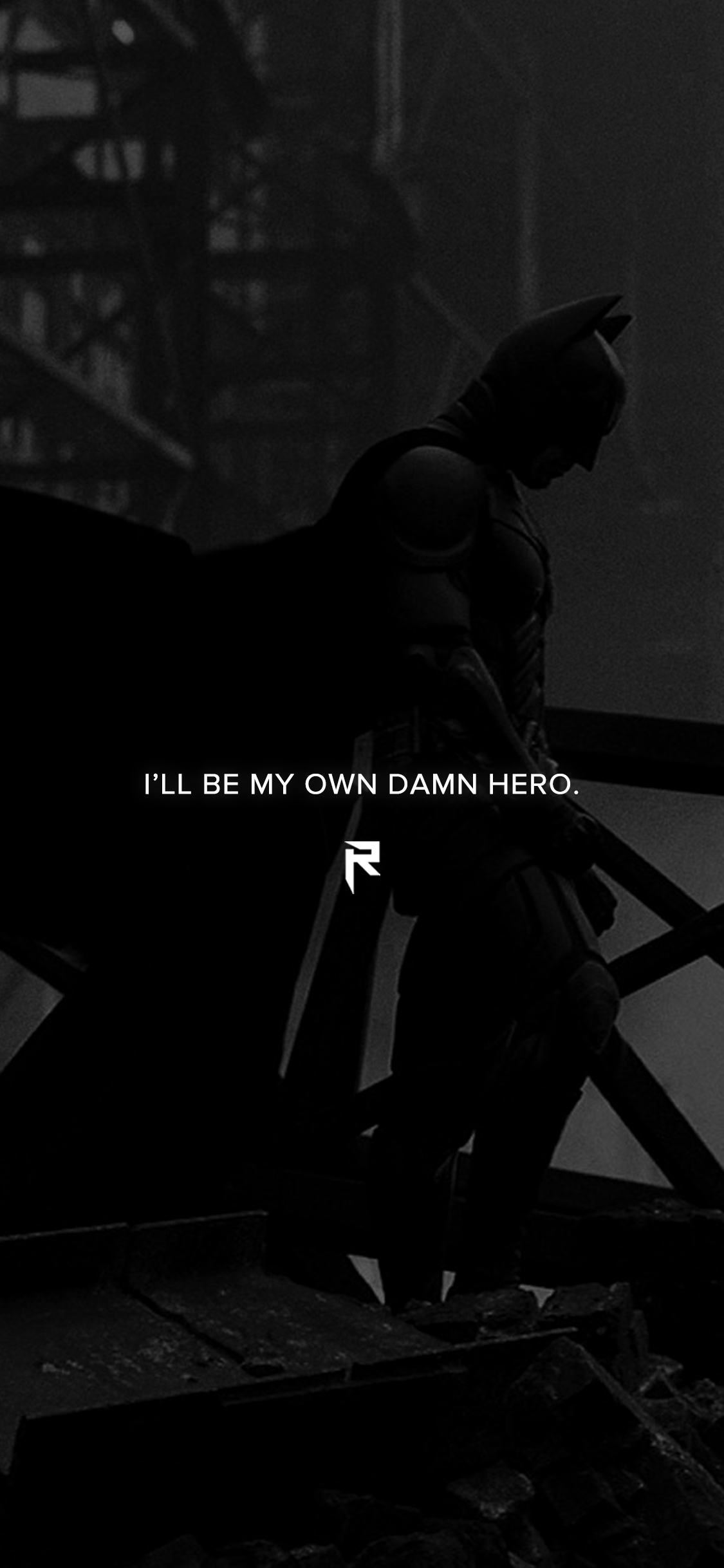 1125x2436 Batman Motivation Wallpaper