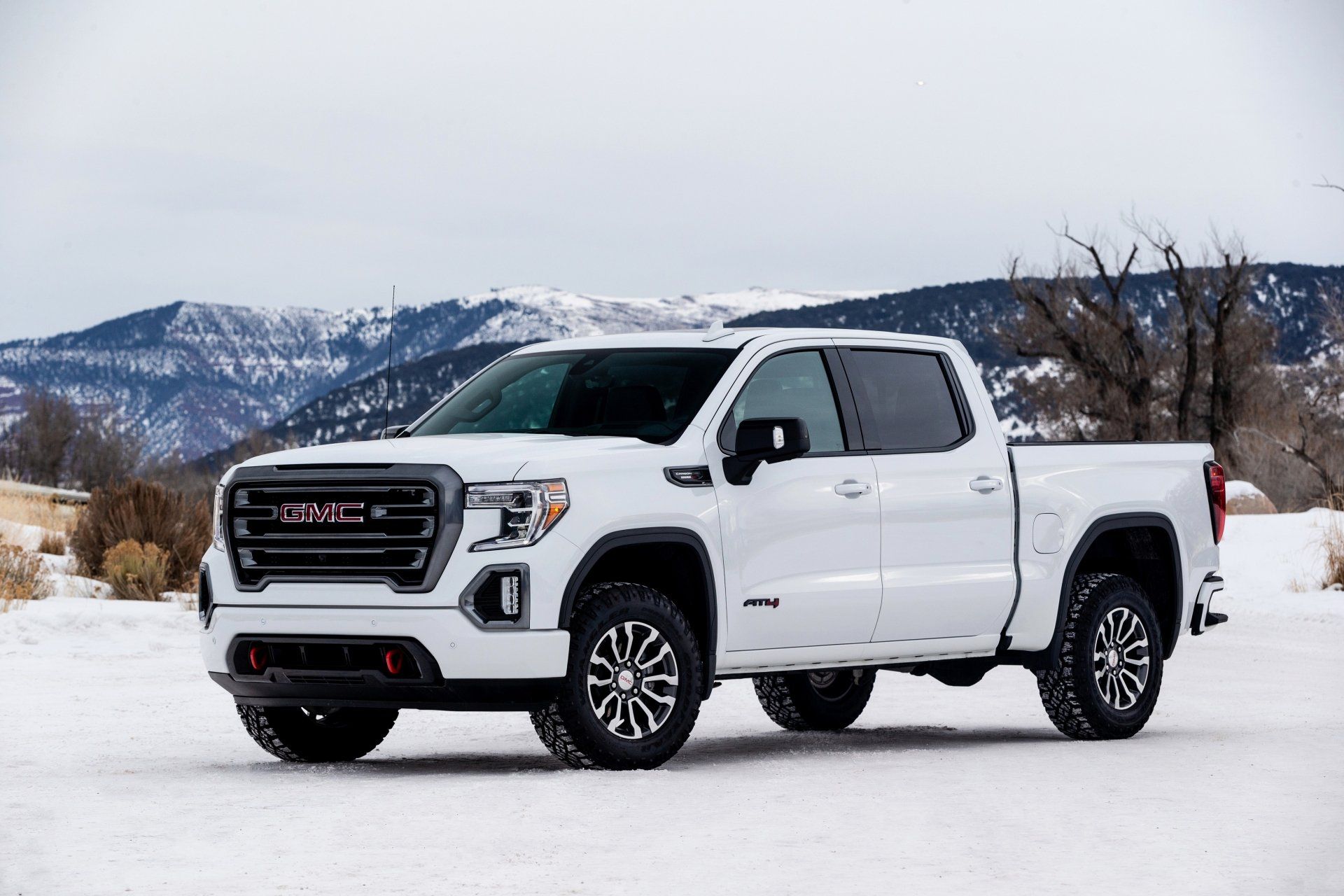 1920x1280 Download White Car Car GMC Vehicle GMC Sierra Denali 4k Ultra HD Wallpaperx2731