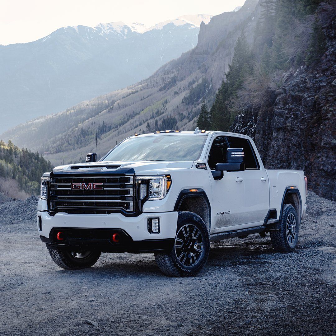 1080x1080 Sitting gritty. #GMCSierra HD #AT4 #Trucktober