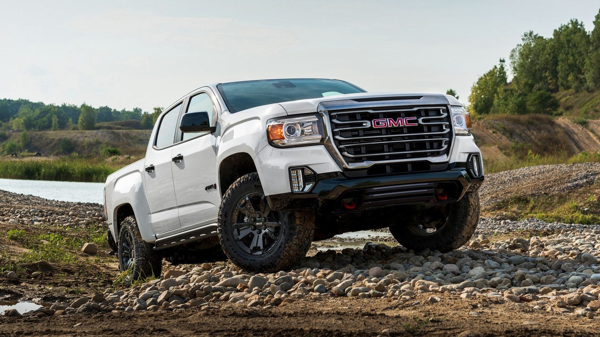 1920x1080 GMC Canyon AT4 Made More Capable With Off Road Performance Edition
