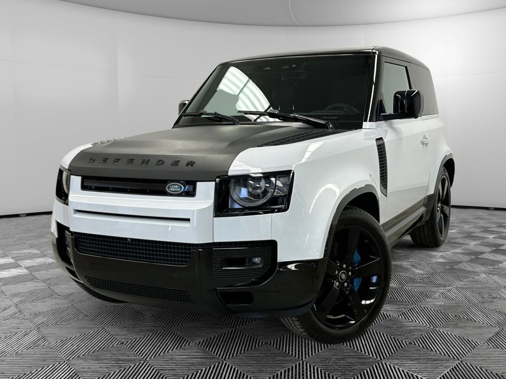 1024x768 Used 2022 Land Rover Defender 90 Carpathian Edition Blue Book