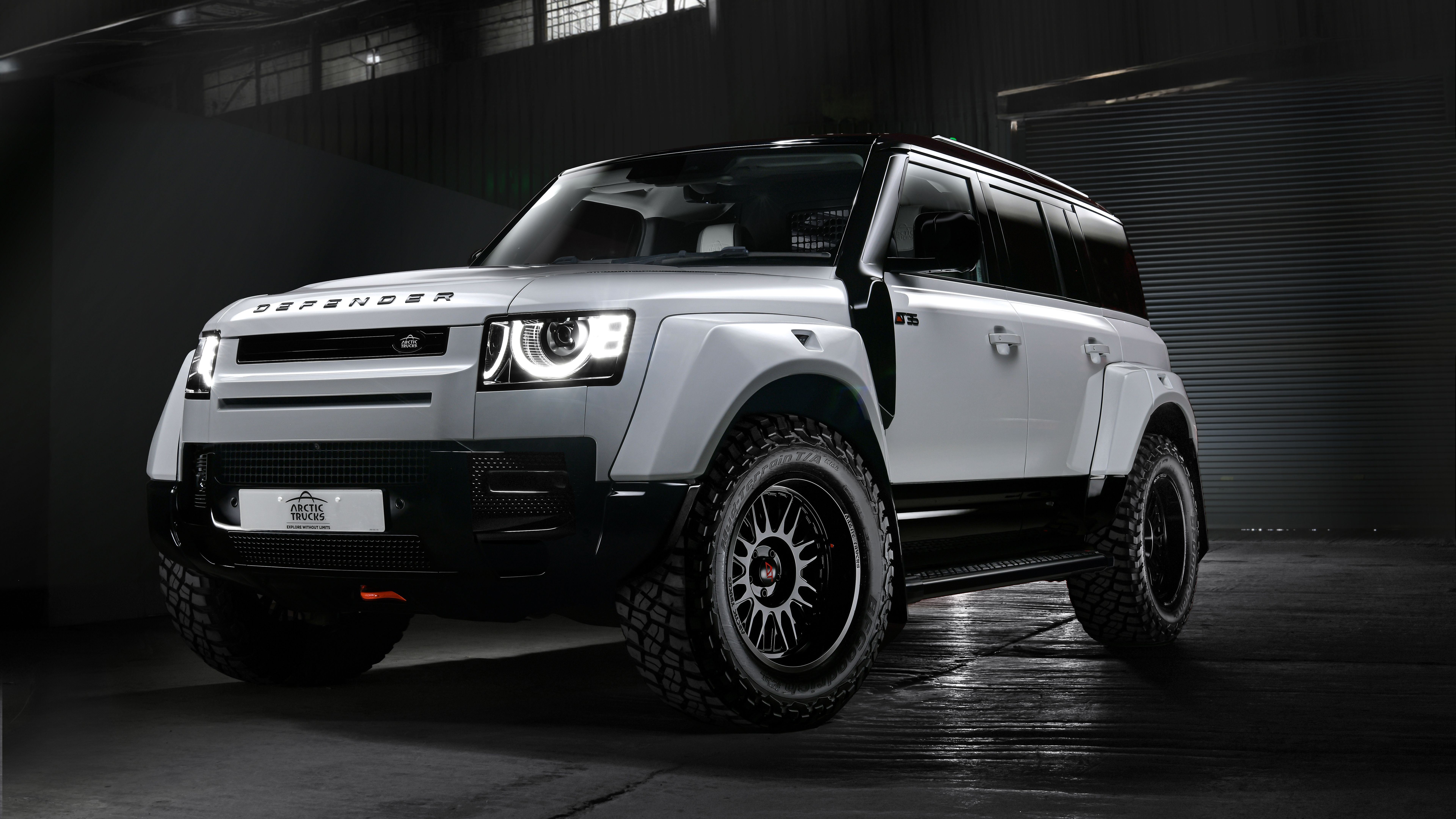 7680x4320 Arctic Trucks Land Rover Defender 110 8K Wallpaper Car Wallpaper