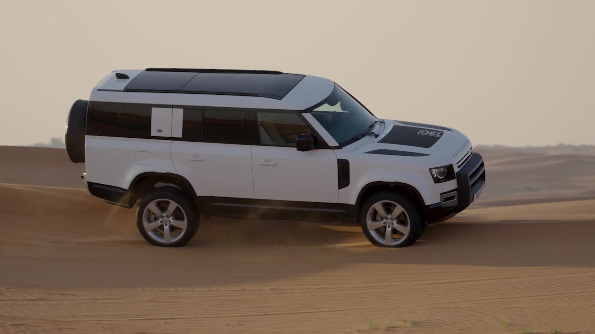 1920x1080 Land Rover Defender 130 Preview in Fuji White