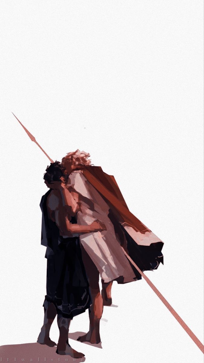 675x1200 Patroclus And Achilles Song Of Achilles Wallpaper Lockscreen