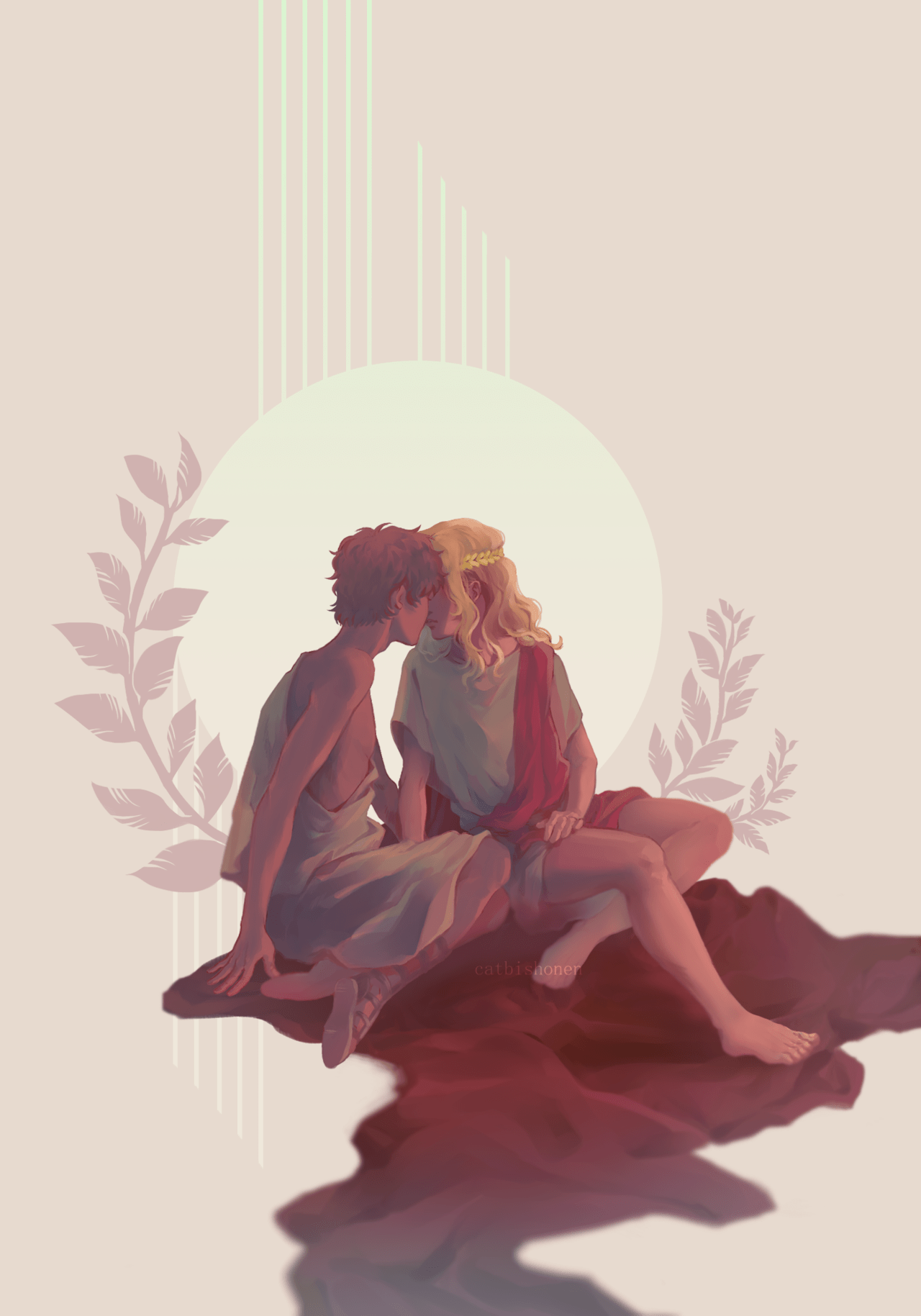 1280x1829 Achilles And Patroclus Wallpaper