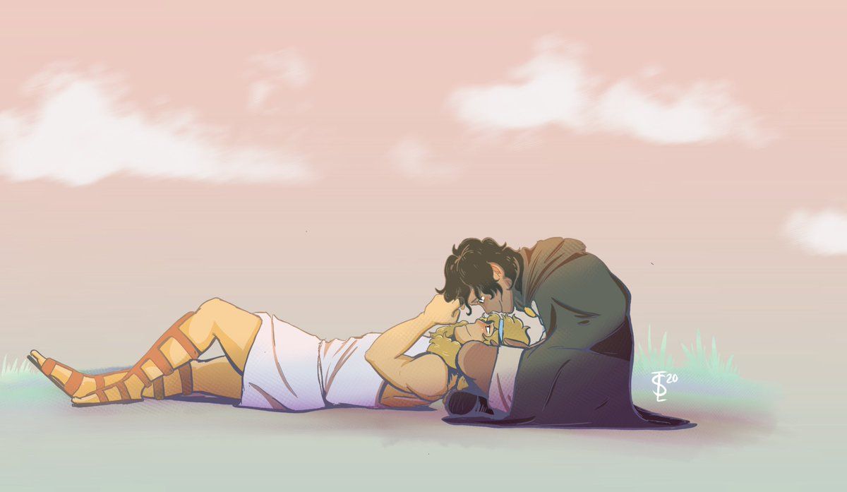 1200x697 I have been wanting to draw art for The Song of Achilles for weeks ahhh #fanart #achilles #patroclus