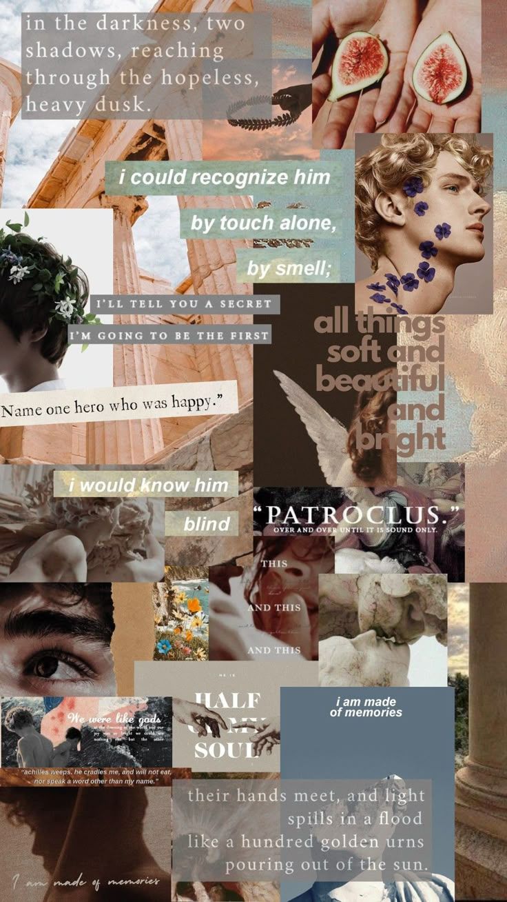736x1308 Song of Achilles quotes and wallpaper