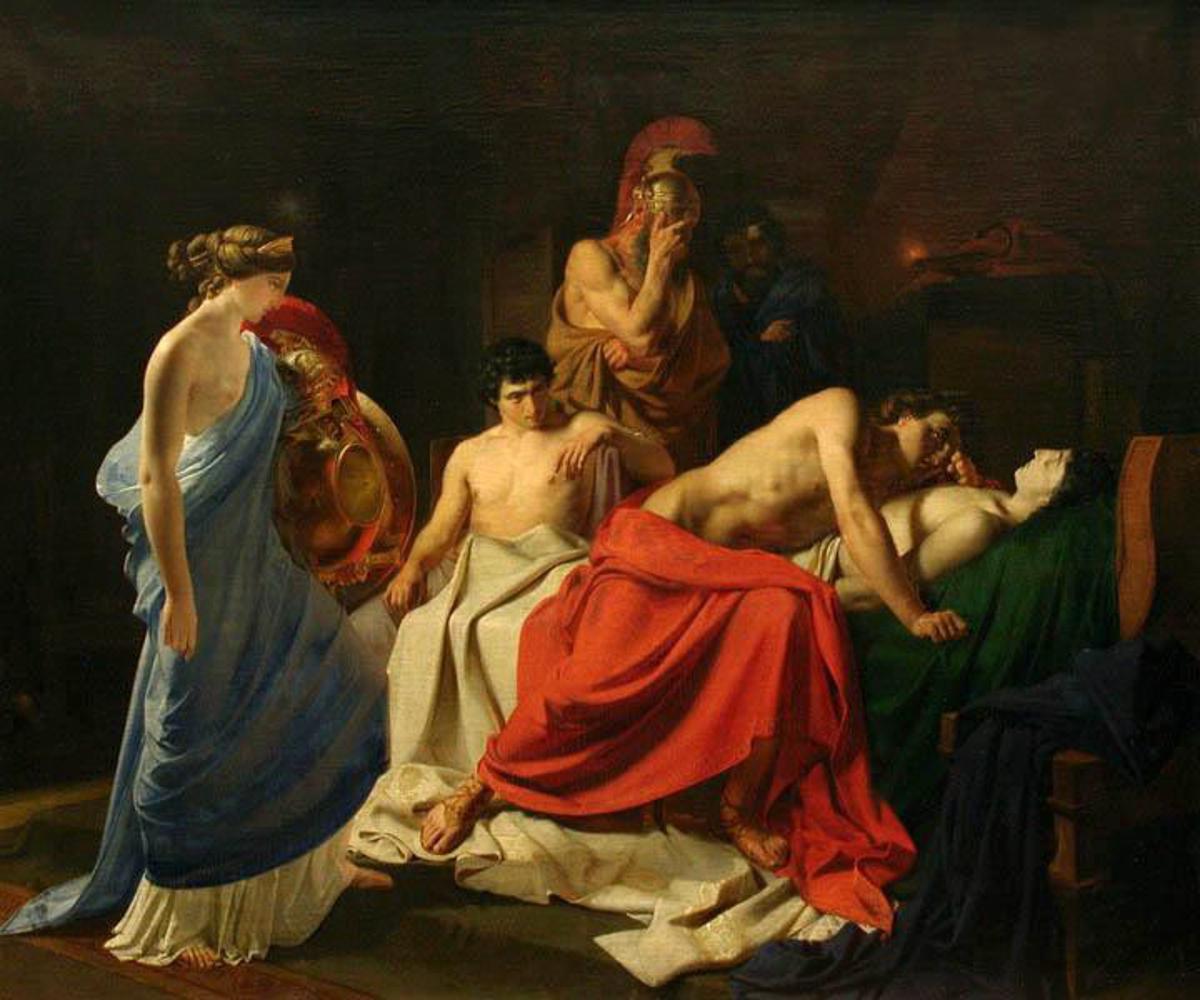 1200x1000 Achilles Lamenting the Death of Patroclus