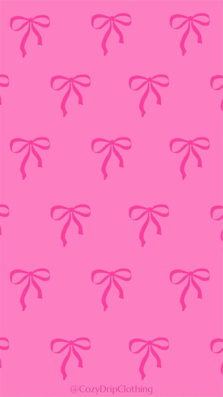 736x1308 Preppy Pink Bow Wallpaper. Preppy aesthetic wallpaper, Hot pink wallpaper, iPhone wallpaper preppy