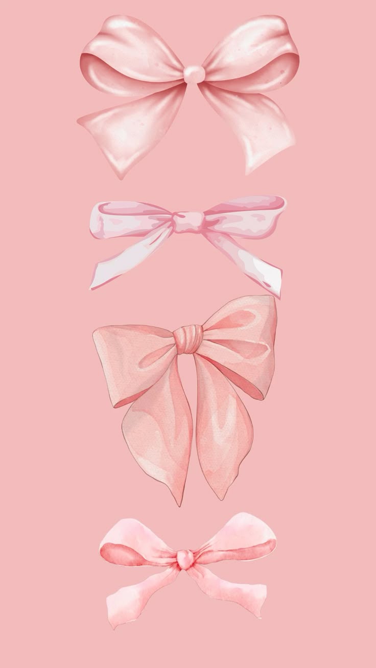 736x1308 Pink bow valentines wallpaper trendy pink dainty cute girly bow