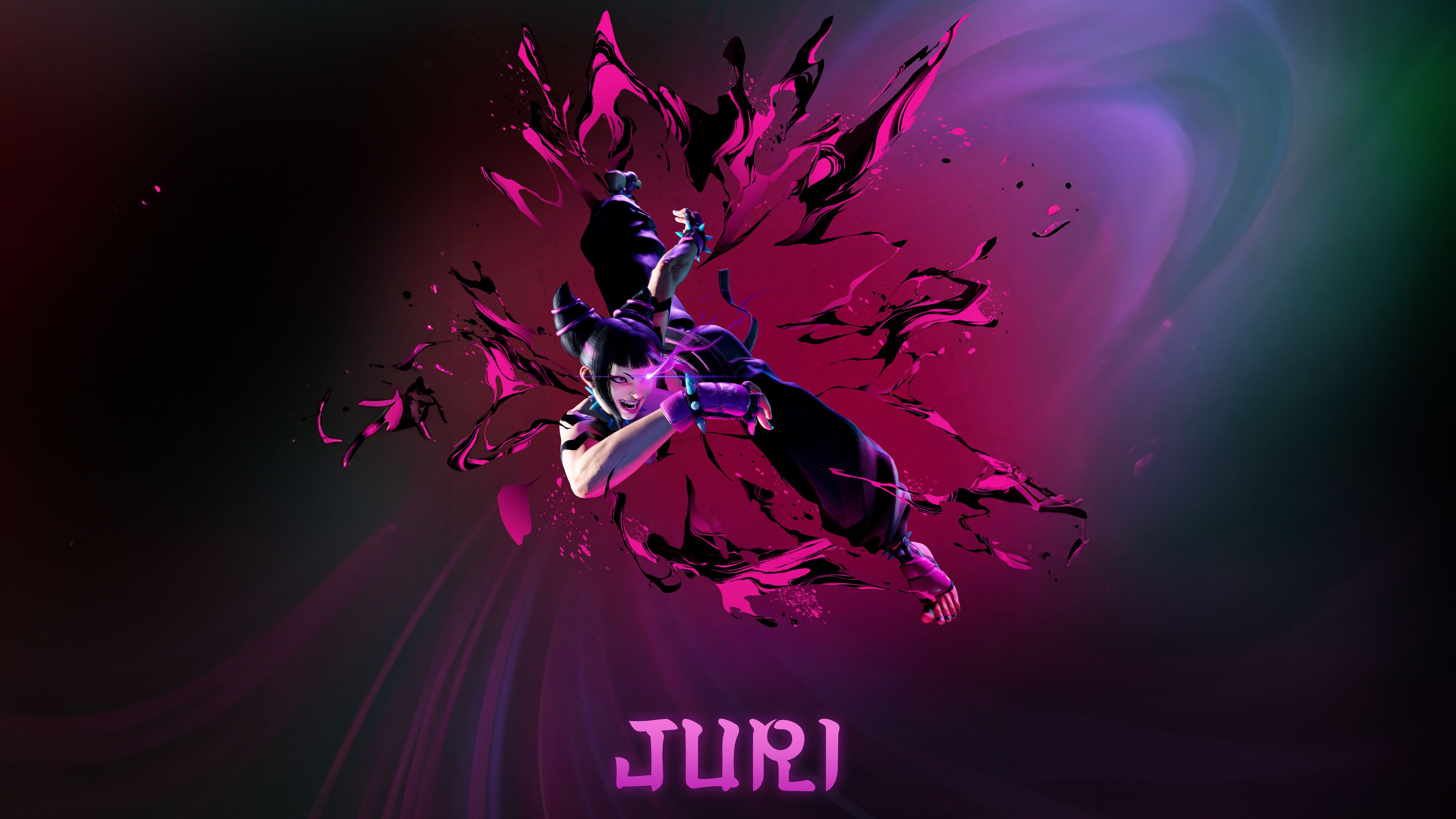 5120x2880 Street Fighter 6 Wallpaper 4K, Juri, 5K