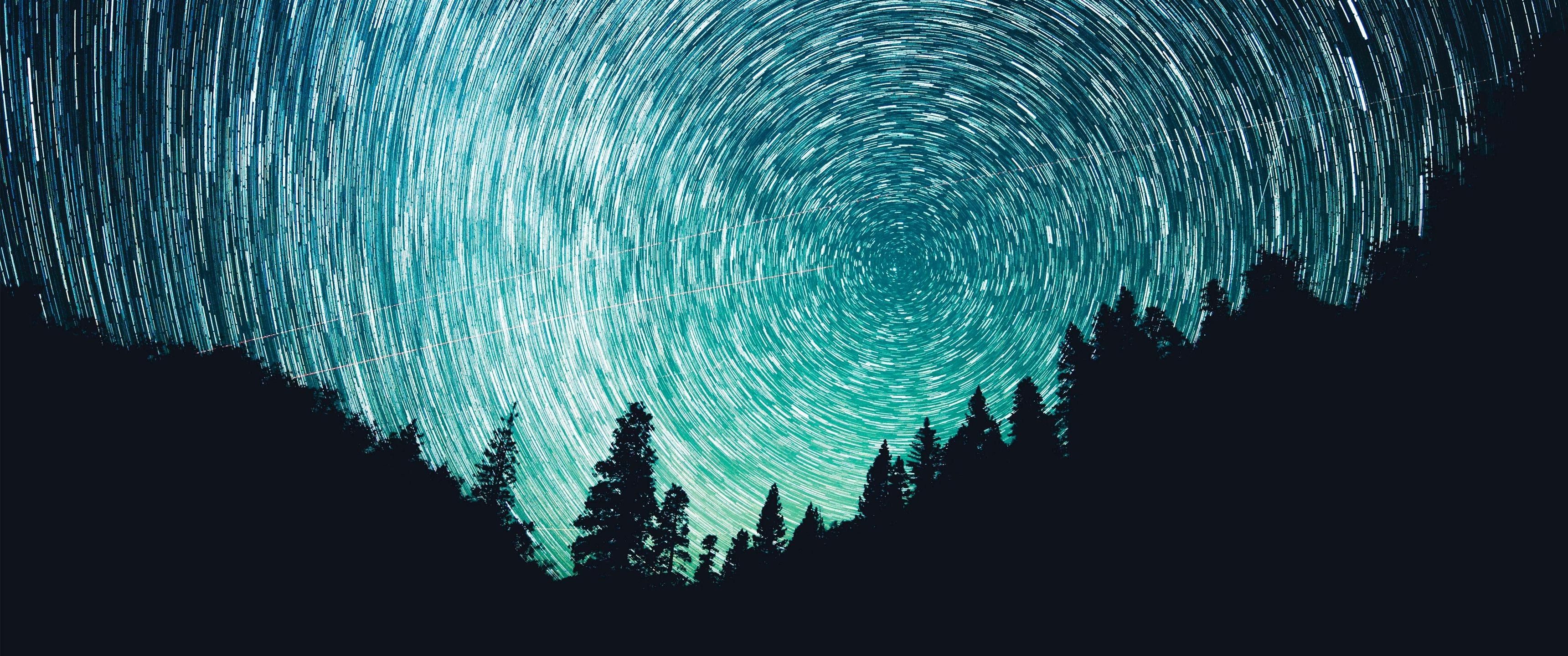 3440x1440 ultrawide, Astrophotography, Landscape, Nature, Space Wallpaper HD / Desktop and Mobile Background