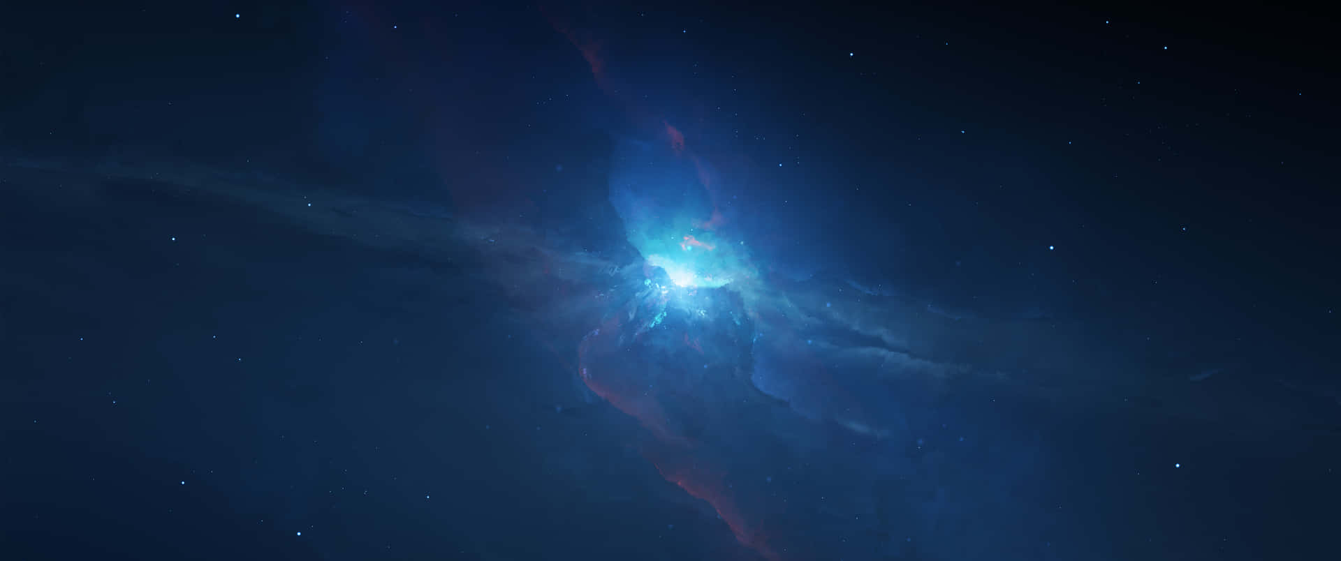 1920x804 Download Ultra Wide 3440 X 1440 Blue Space Wallpaper