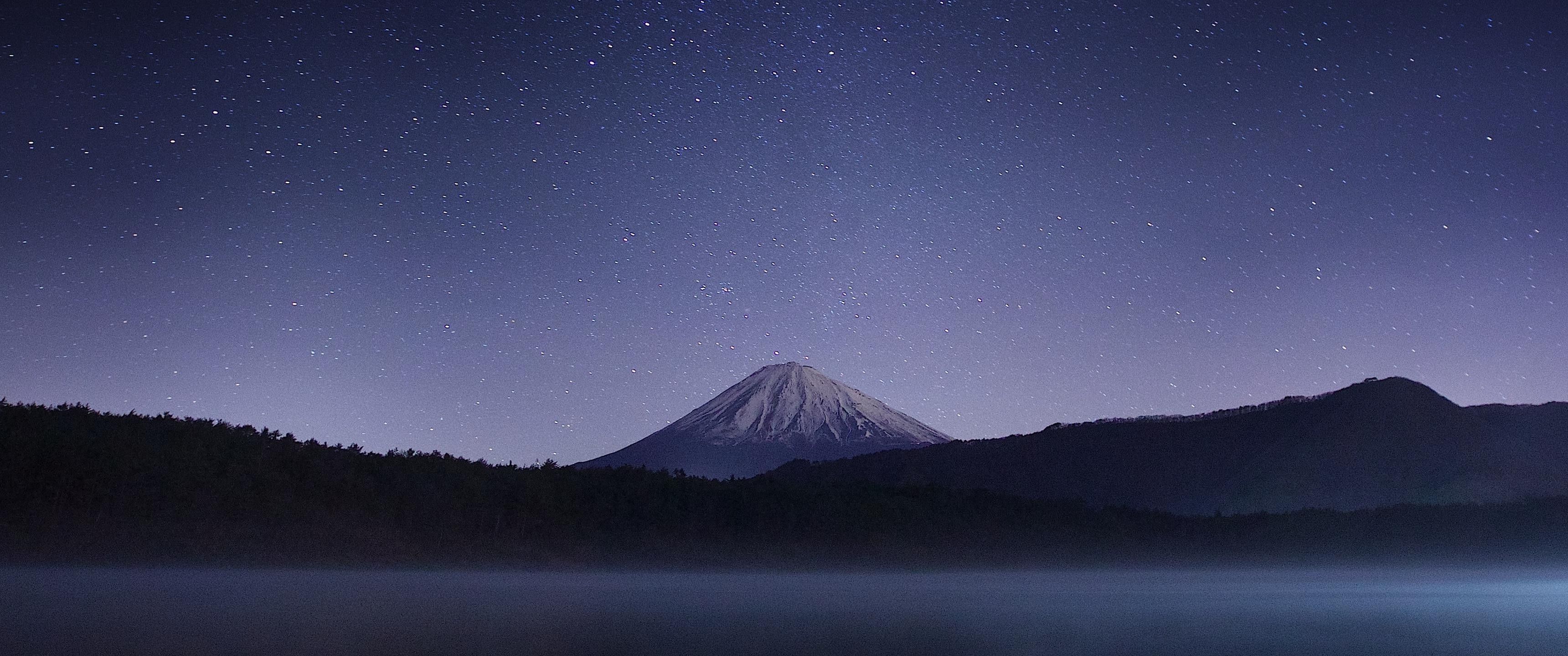 3440x1440 ultrawide, Astrophotography, Space, Blue Wallpaper HD / Desktop and Mobile Background