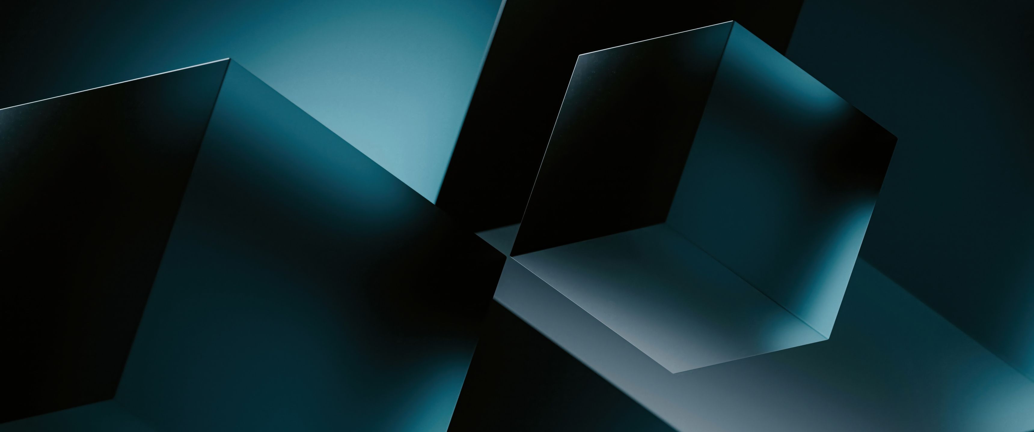 3440x1440 Glowing Blue Shapes 8k UltraWide Quad HD 1440P , HD 4k Wallpaper , Image, Background, Photos and Picture