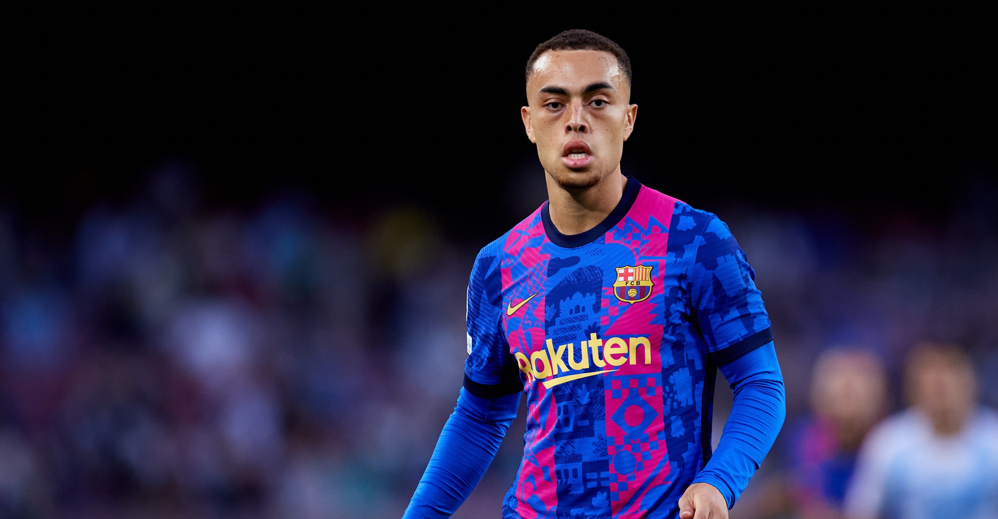 3944x2051 Kalinga Ashok Sergino Dest Barcelona Jersey Wallpaper DESTday ? ?❤️ Sergiño Dest ??