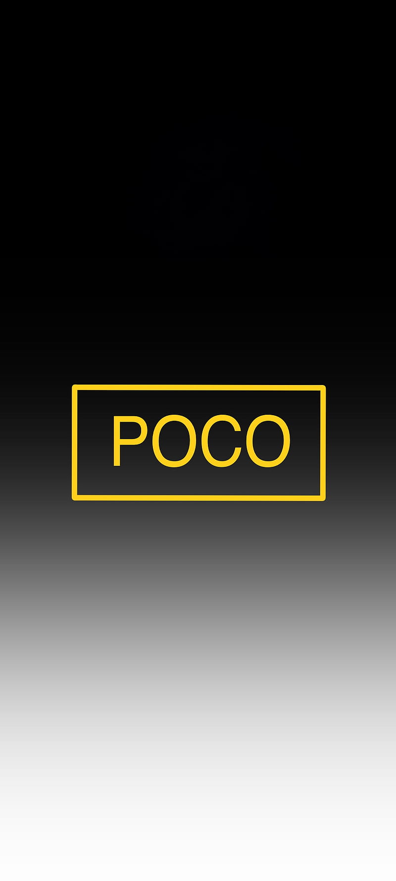 800x1778 Poco x3 Pro, pocophone, yellow, poco x poco f poco logo, HD phone wallpaper