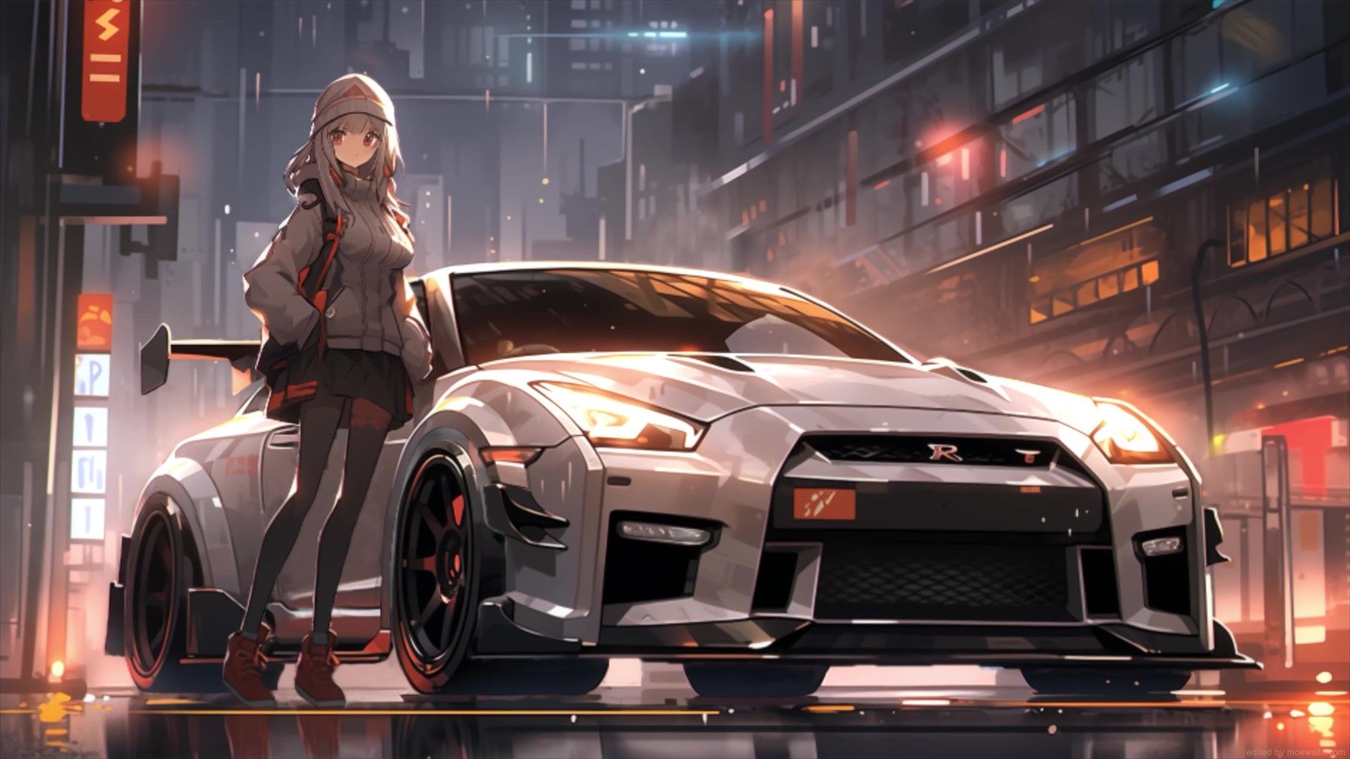 1920x1080 GTR Animated Wallpaper