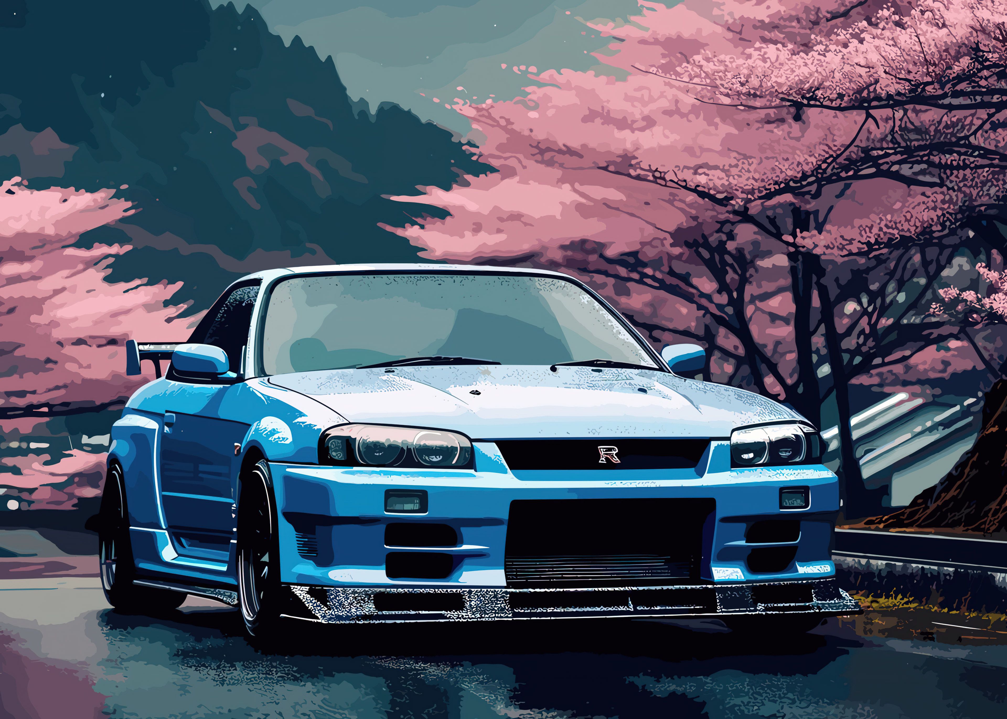 3840x2743 Nissan Skyline GT R R34 Wallpaper And Background