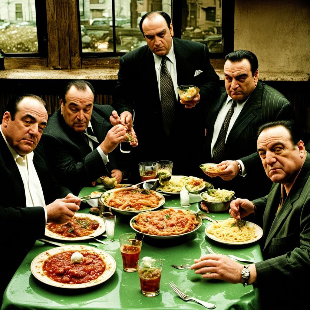 1024x1024 A Sopranos dinner