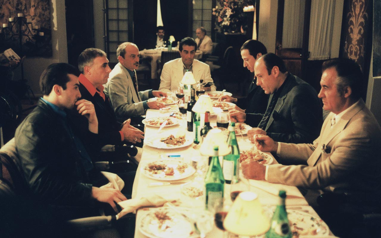 1280x800 The Sopranos Commendatori (TV Episode 2000) Gandolfini as Tony Soprano