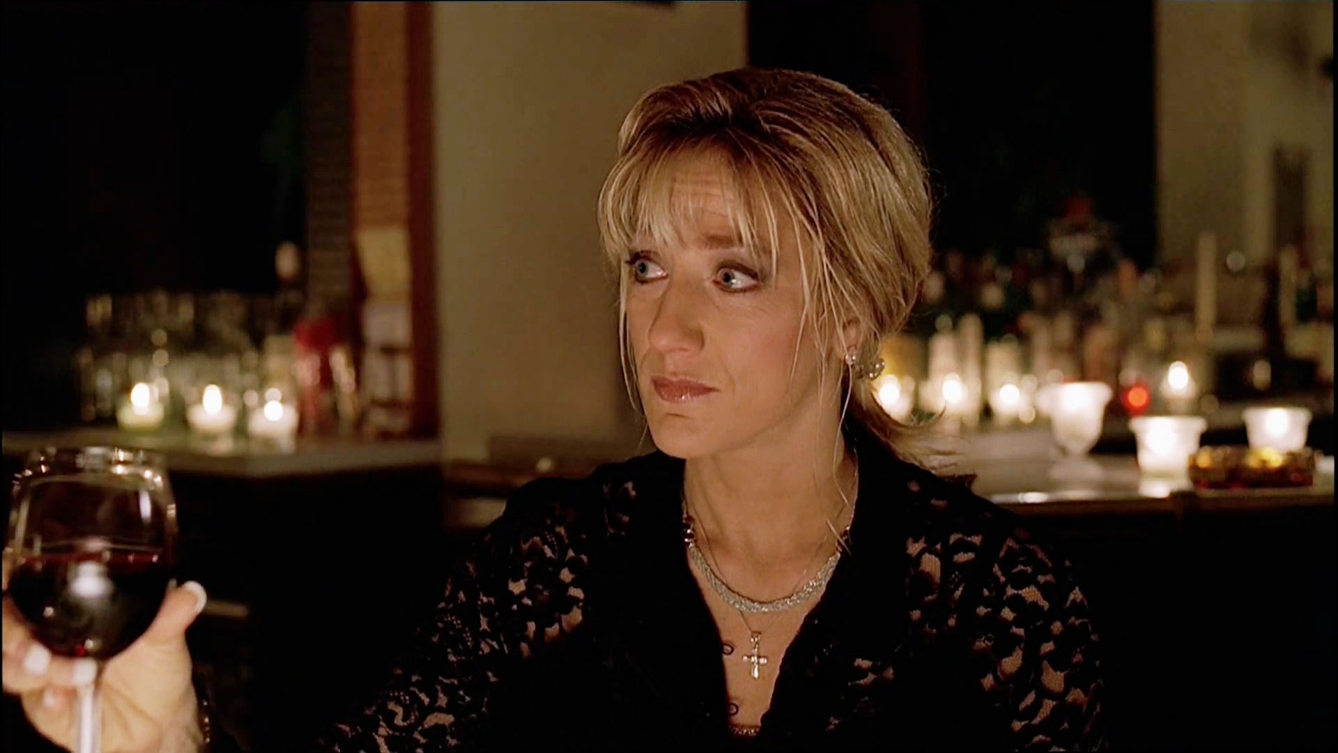 1920x1080 Carmela Sopranos candlelight dinner (The Sopranos Family Tree)