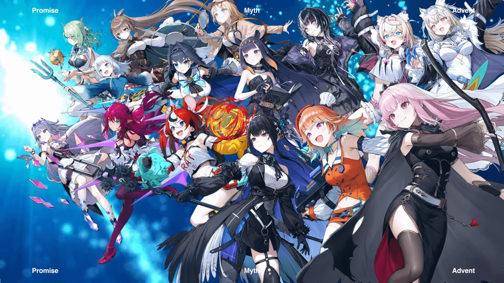 1920x1080 Hololive English Advent Wallpaper