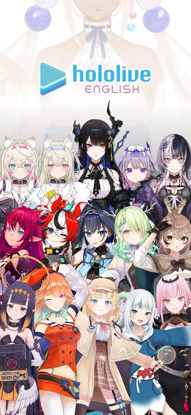 640x1387 Updated the HoloEN wallpaper