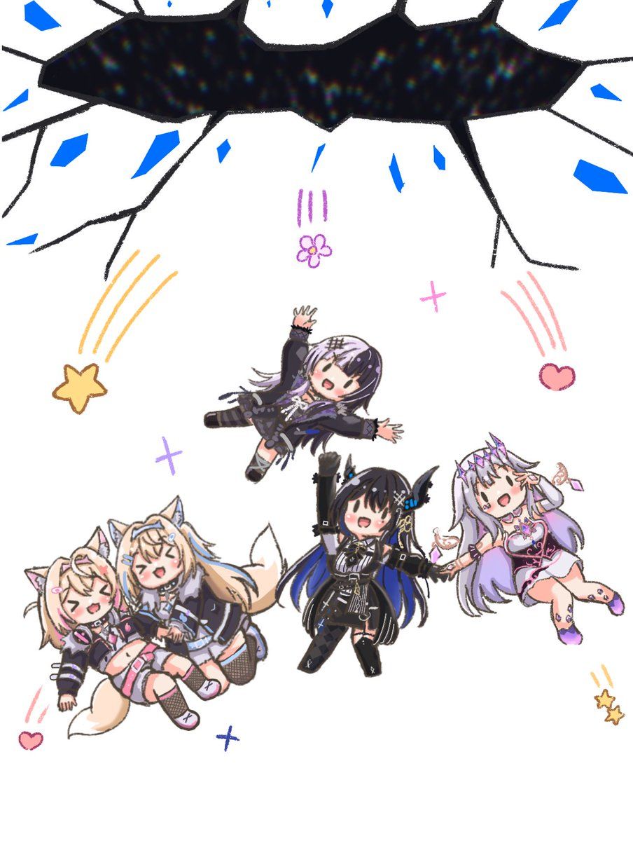 904x1200 Hololive Advent: Breaking Dimensions!
