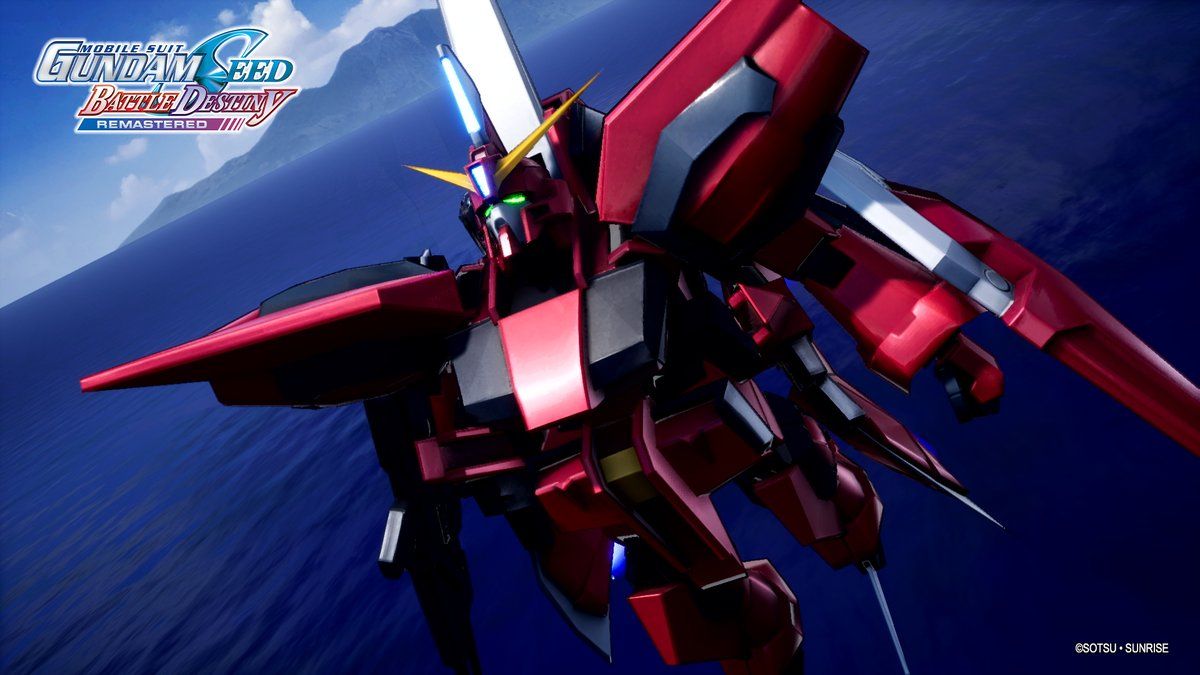 1200x675 Designated for combat but capable of transforming for faster mobility when needed. Will you pilot the Aegis Gundam in Gundam SEED Battle Destiny Remastered?