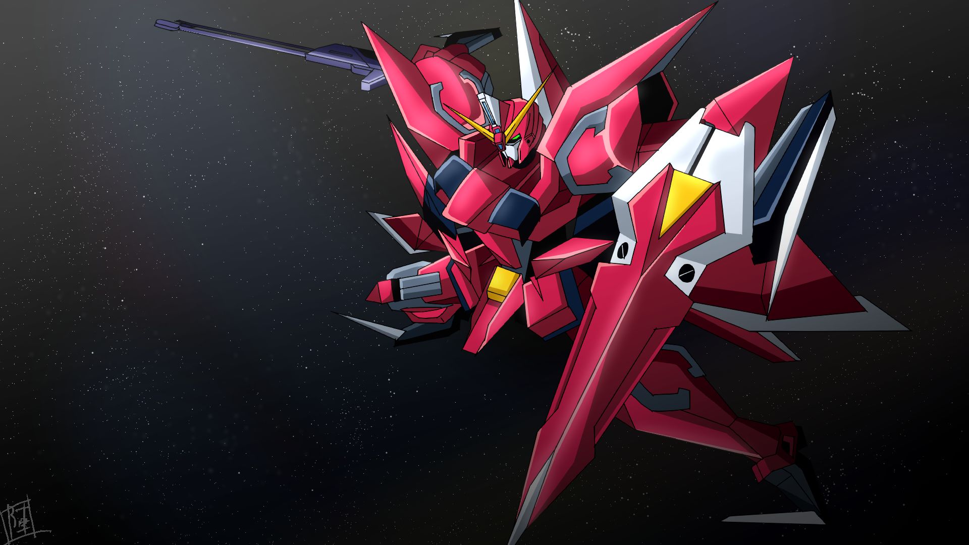 1920x1080 GAT X303 Aegis Gundam, Fanart Anime Image Board